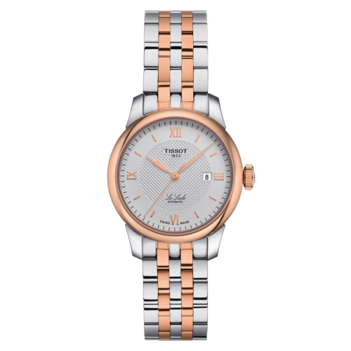 Tissot Le Locle 29 Automatic Lady Stainless Steel - Rose Gold / Silver